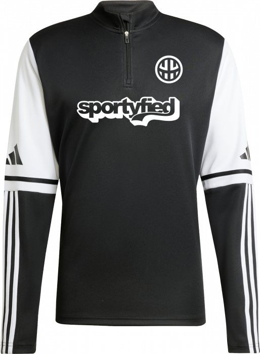 Adidas - Helsingør Håndbold Træner Half-Zip Men - Black & white